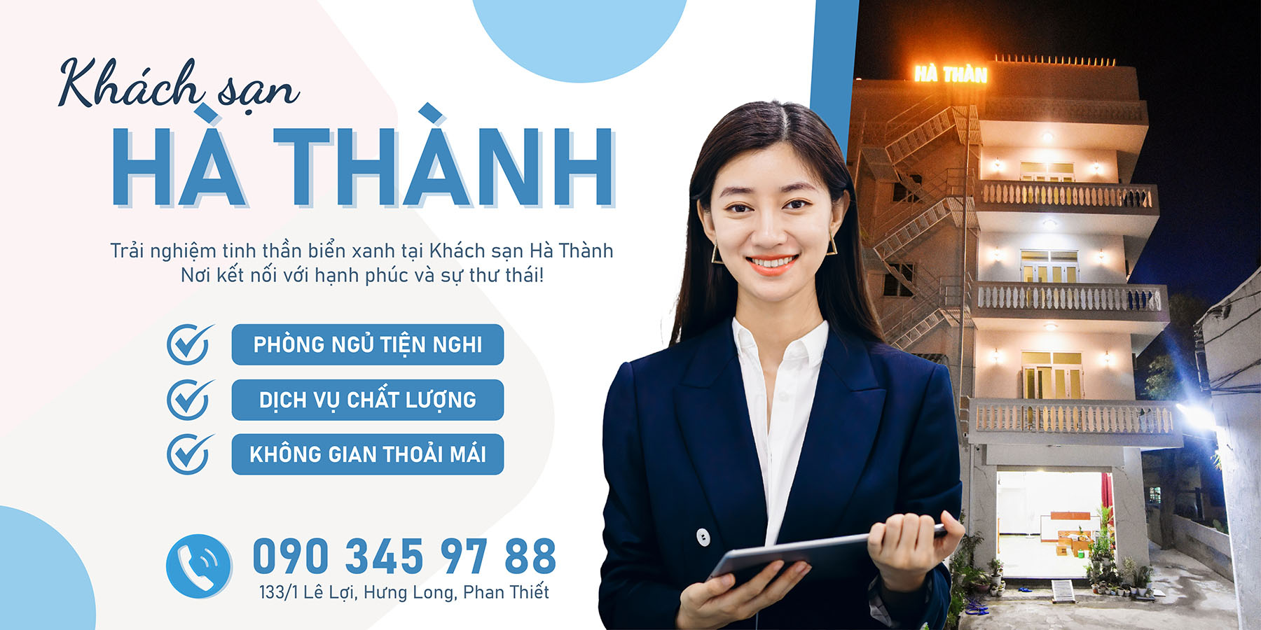 Hà Thành Hotel - Khách sạn biển giá rẻ tại Phan Thiết